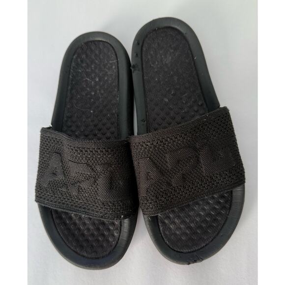 APL Big Logo TechLoom Slidde Women's Size 7 Black - Picture 1 of 5